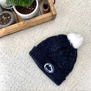 Penn State PomPom Hat